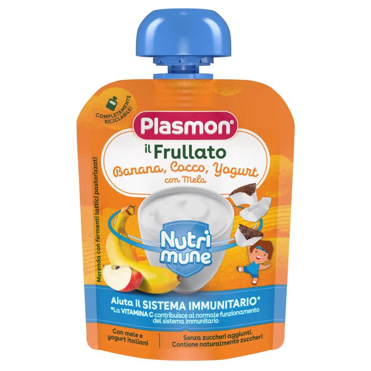 PLASMON Pochet - Banana Cocco Yogurt - 85g