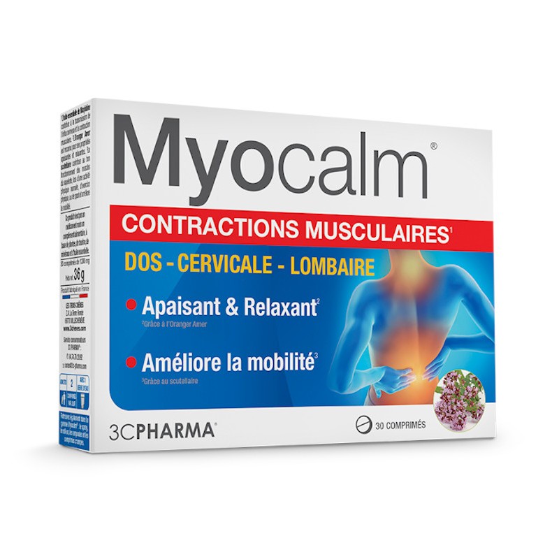 MYOCALM - (Muscle Contracitons) *30 tab