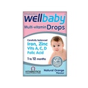 WELLBABY Multivitamin DROPS (1-12m) *30ml
