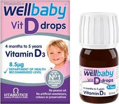 WELLBABY Vitamin D3 GOCCE - (Vitabiotics)