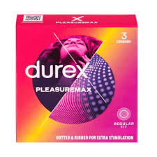 durex Pleasure MAX *3 Condoms (new)