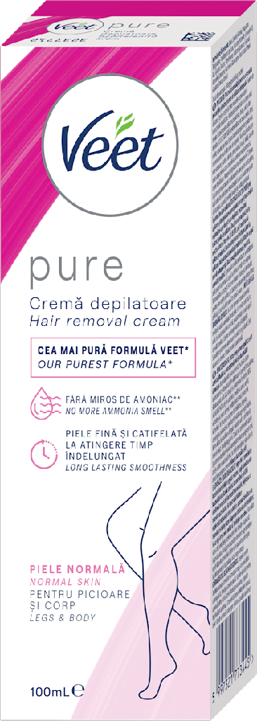VEET Crema Depilatora PURE Pink *100ml