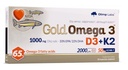 GOLD Omega 3 (Vit D3 + K2) 2000iu - 30 Caps (Olimp Labs)