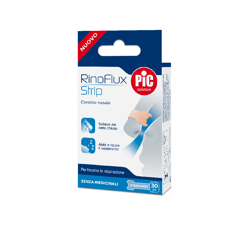 PIC RinoFlux NASAL STRIP *30 pcs (Big Pack)