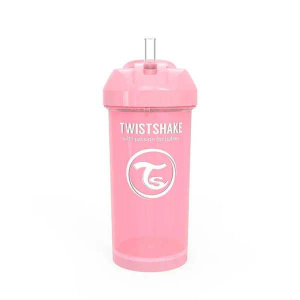 TSH - STRAW CUP - Pastel Pink 360mL