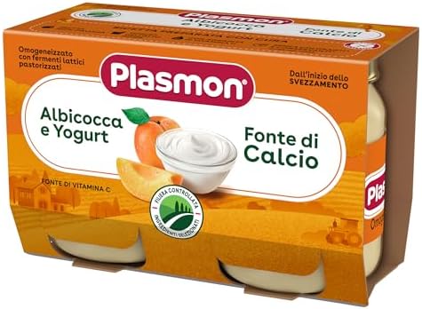 PLASMON - ALBICOCCA YOGURT x 2 Kavanoz