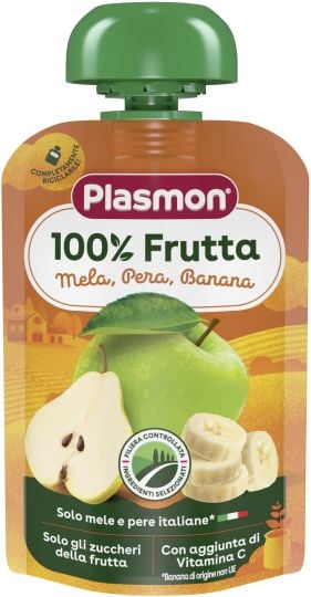 PLASMON Pochet - Fruta Mista 100gr