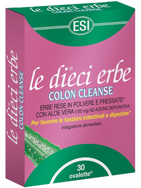 LE DIECI ERBE Colon Cleanse (Pink) *30 Tab