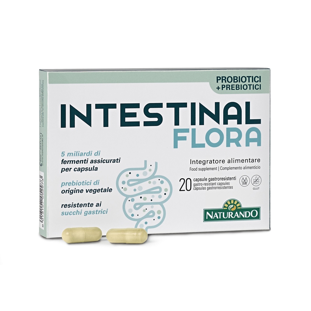 INTESTINAL FLORA - 20 caps (Naturando)
