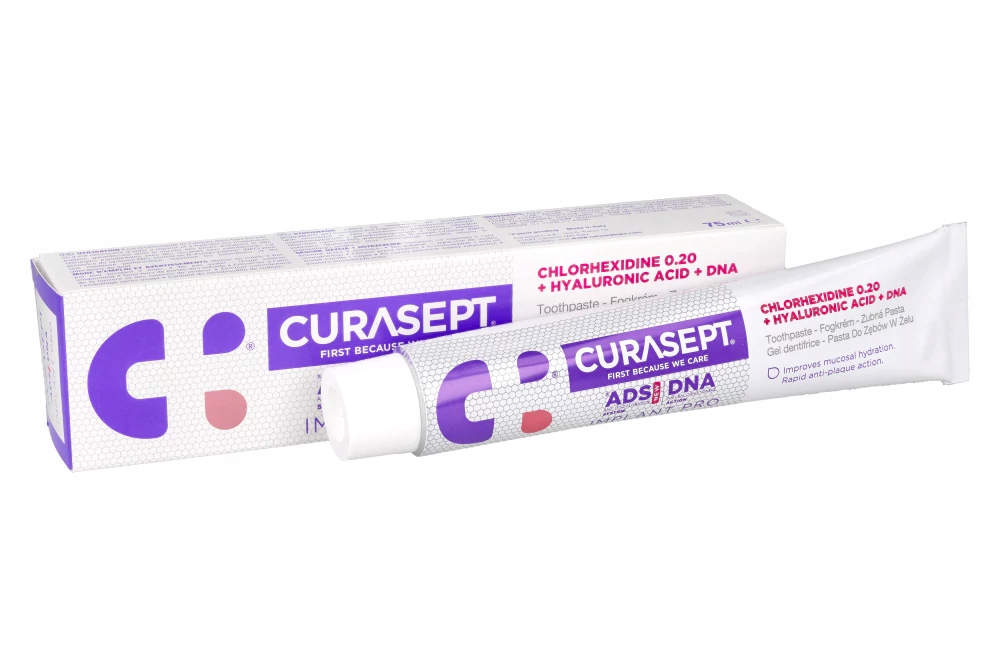CURASEPT Implant PRO - Dentifricio (CHX 0.2% + Hyal + DNA) *75ml