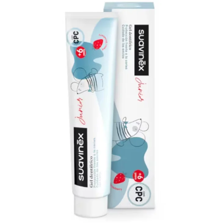 SUAVINEX Junior Gel Dentifricio (Paste Dhembesh) +6vjec