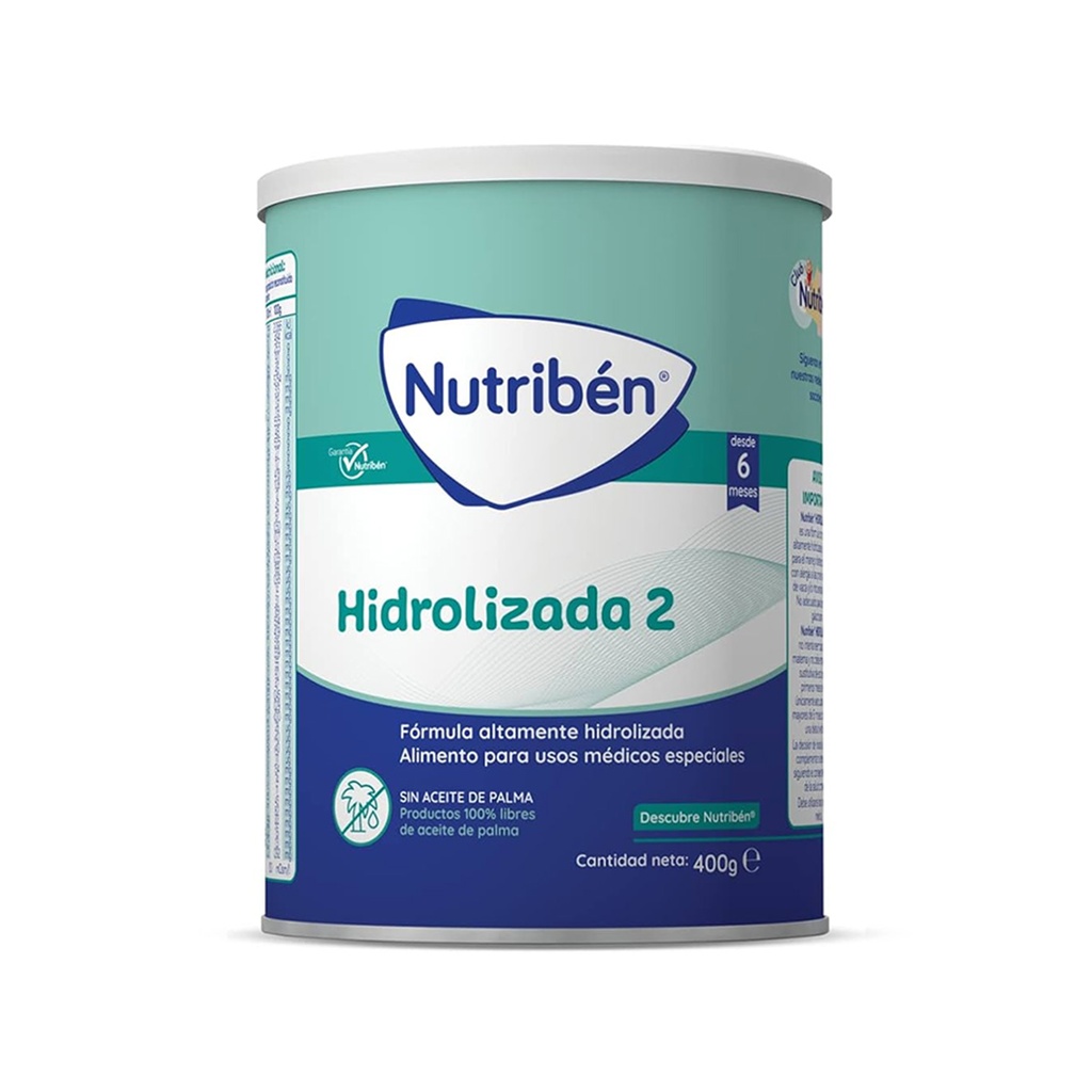 NUTRIBEN HIDROLIZADA 2 (6-12M) 400gr