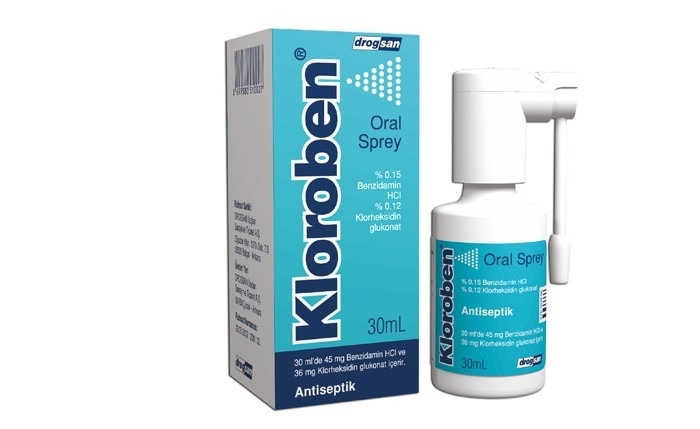 KLOROBEN SPRAY ORAL (Chlorhexidine) *30ml