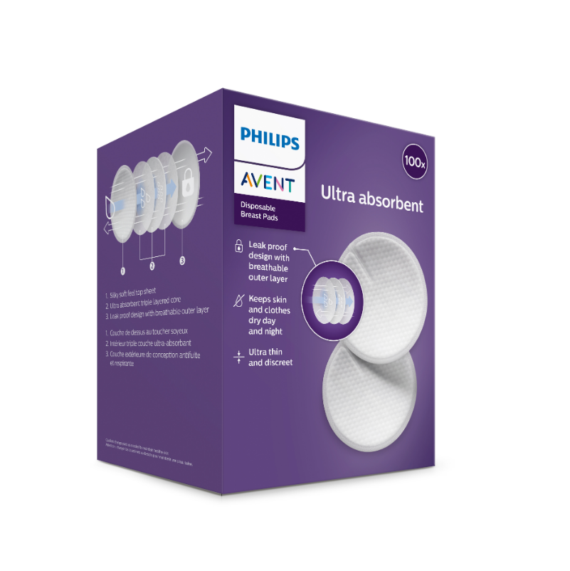 AVENT Breast Pads (KOPETA GJIRI) *100 cope (SCF254/13)
