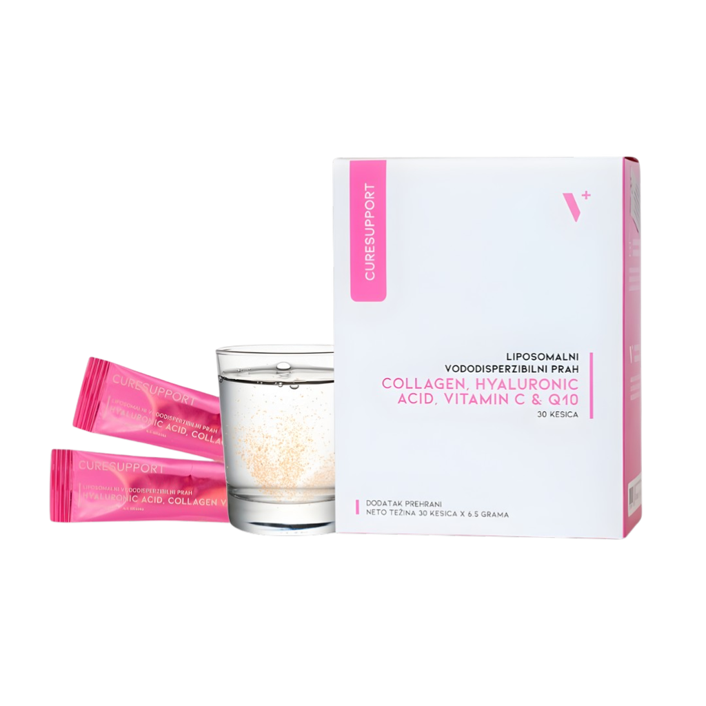 CURESUPPORT - Liposomal COLLAGEN / Ac Hyaluronic / Q10 - 30 Bustine
