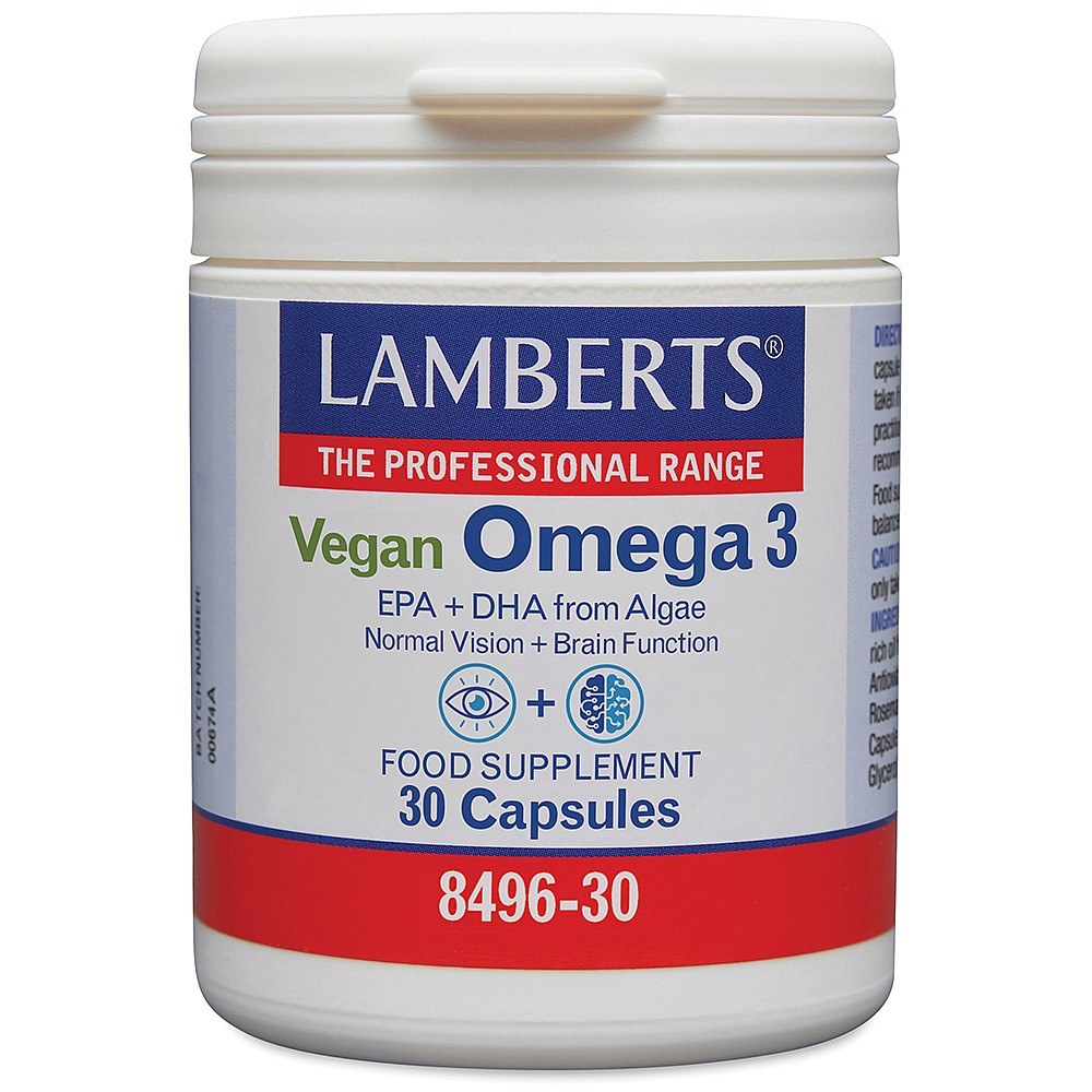 LAMBERTS Vegan OMEGA 3 *30 Caps
