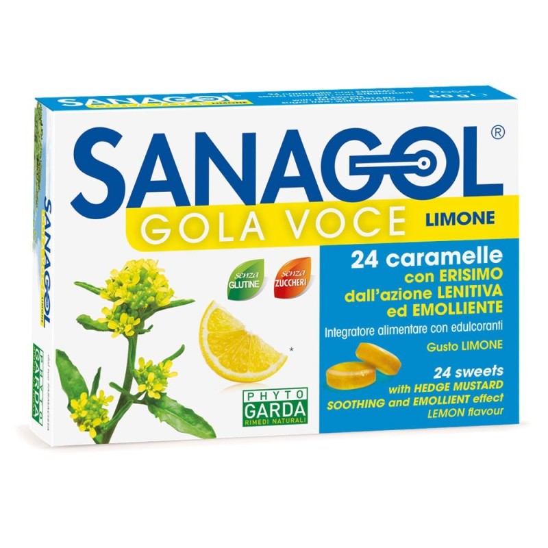 SANAGOL GOLA VOCE - Limone *24 Caramelle