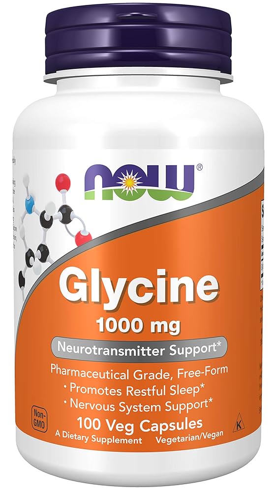 NOW GLYCINE 1000 mg *100 Capsules