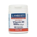 LAMBERTS Vitamin D3 1000iu *120 Caps