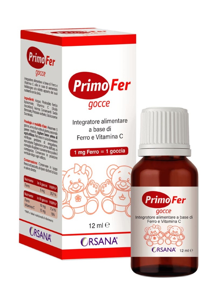 ORSANA - PRIMOFER gocce (1mg Fe=1pike) *12 ml