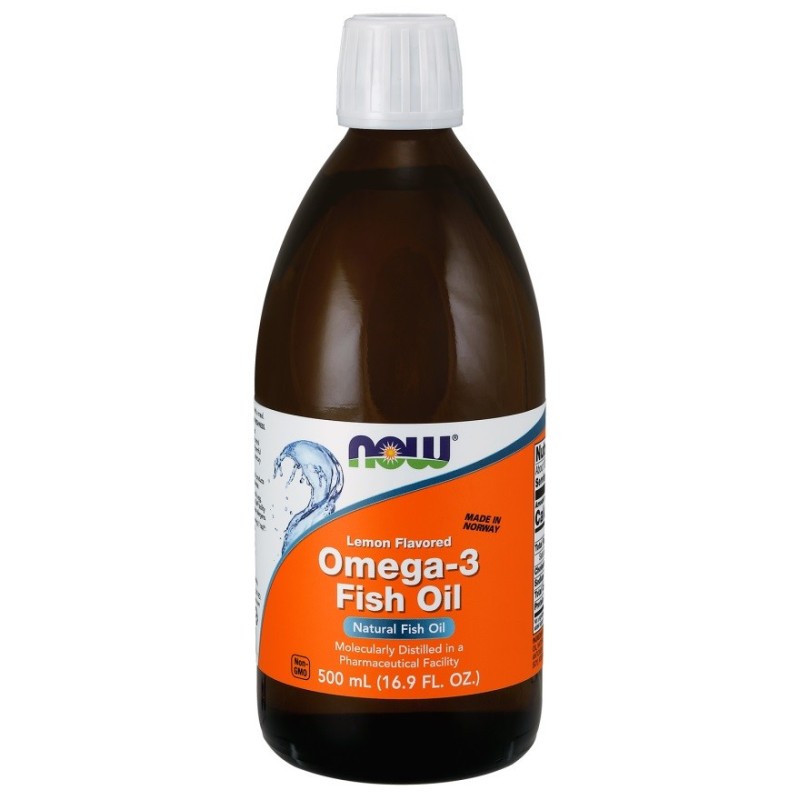 NOW OMEGA 3 LIQUID Fish Oil *500ml
