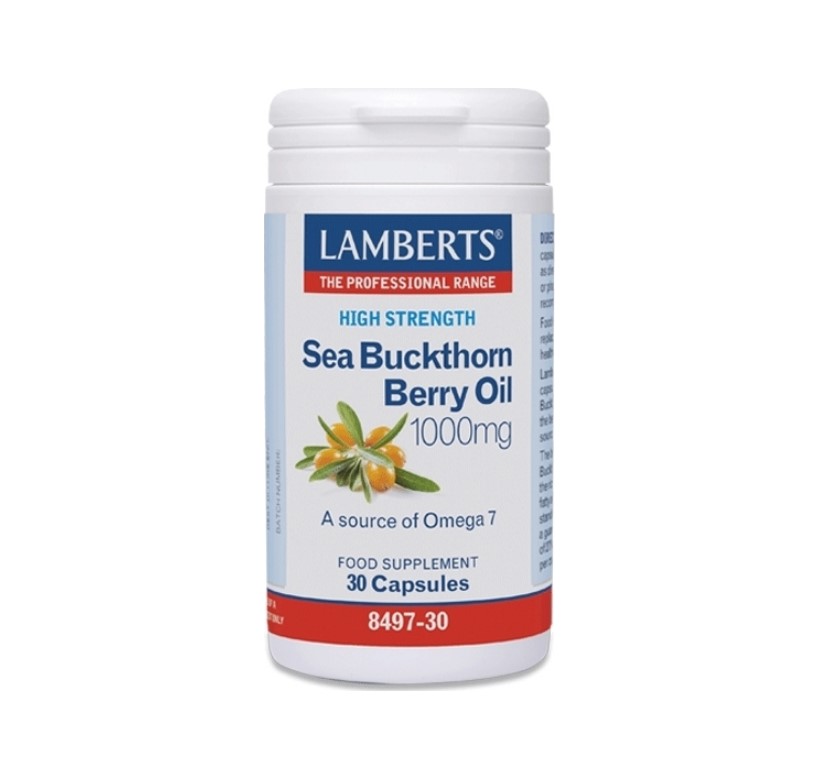 LAMBERTS Sea Buckthorn Berry OIL 1000mg *30 Capsules