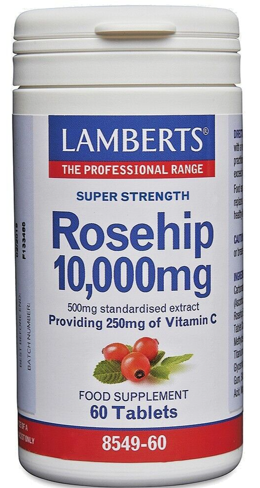 LAMBERTS Rosehip 10000mg (Vitamin C) *60 Tablets