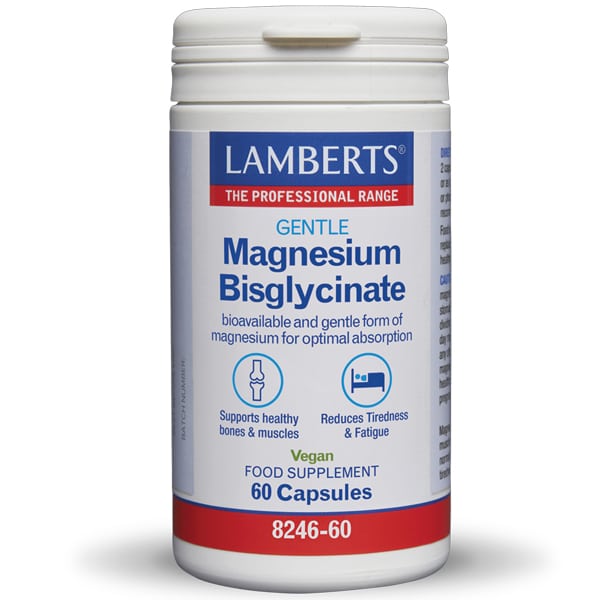LAMBERTS Magnesium Bisglycinate *60 Capsules