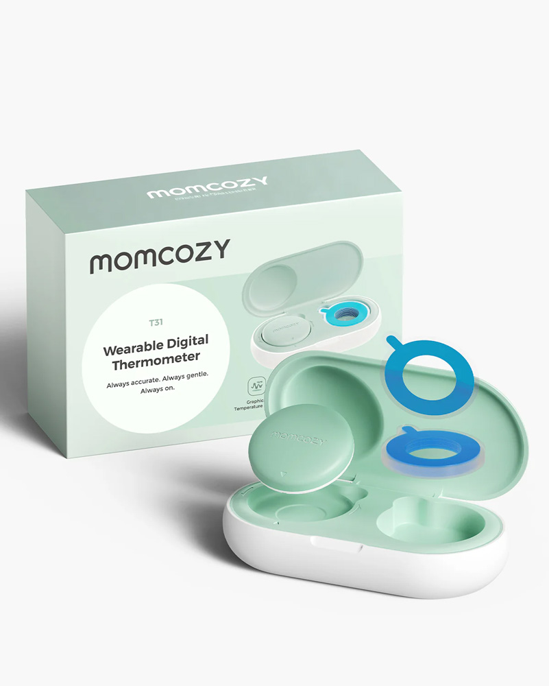 MOMCOZY Wearable Digital Thermometer T31