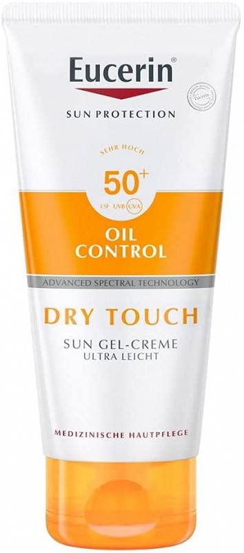 EUCERIN SUN ADULT Gel-Creme DRY TOUCH (SPF50+) *200ml