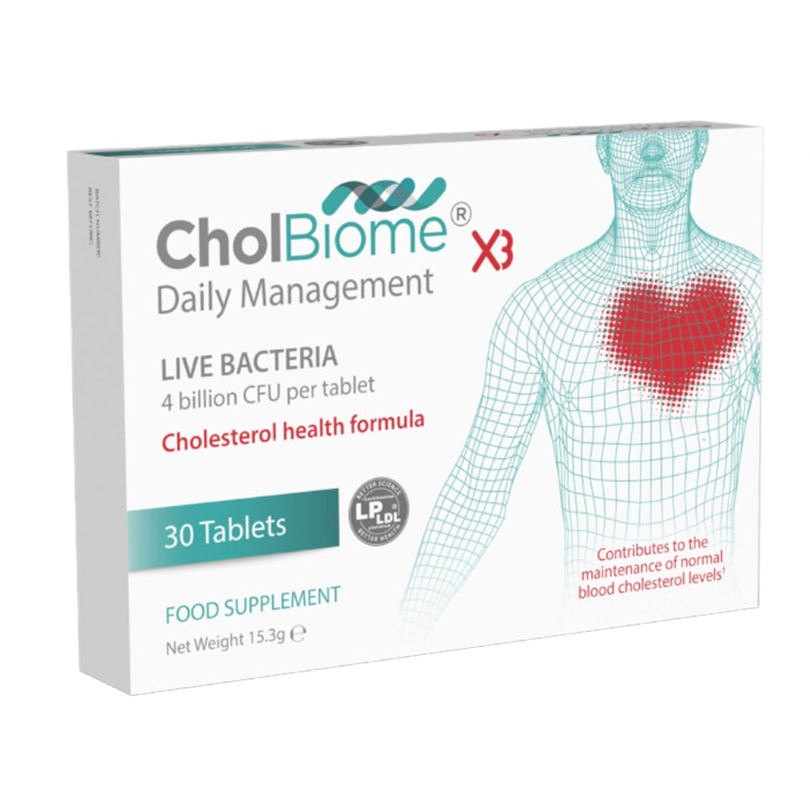 CHOLBIOME X3 (Lactobacillus plantarum LP) *30 Tablets