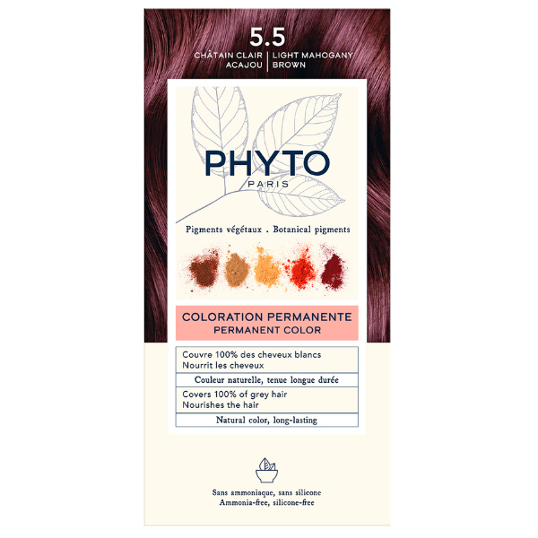PHYTOCOLOR - 5.5 - Light Mahogany/ Brown