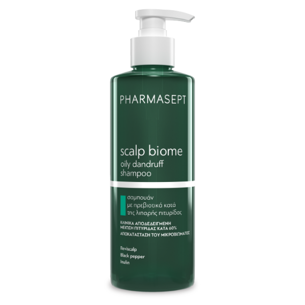 PHARMASEPT SCALP BIOME oily dandruff Shampoo *400ml
