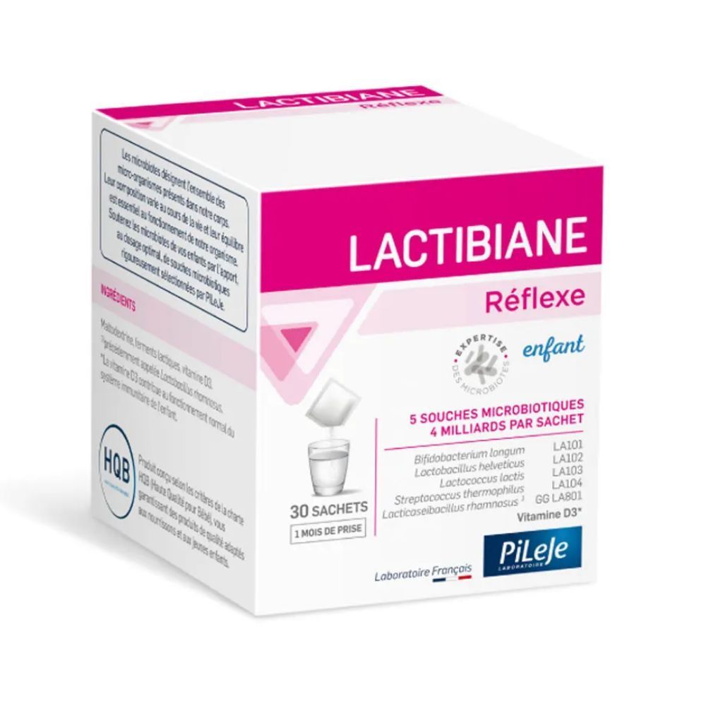 PiLeje LACTIBIANE Reflexe Enfant *30 Sachets