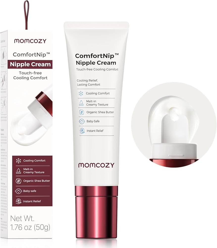 MOMCOZY Nipple Cream COOLING Touch Free *50g
