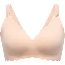 MOMCOZY Nursing Bra (MEDIUM) Oyster Pink Floral - YN46