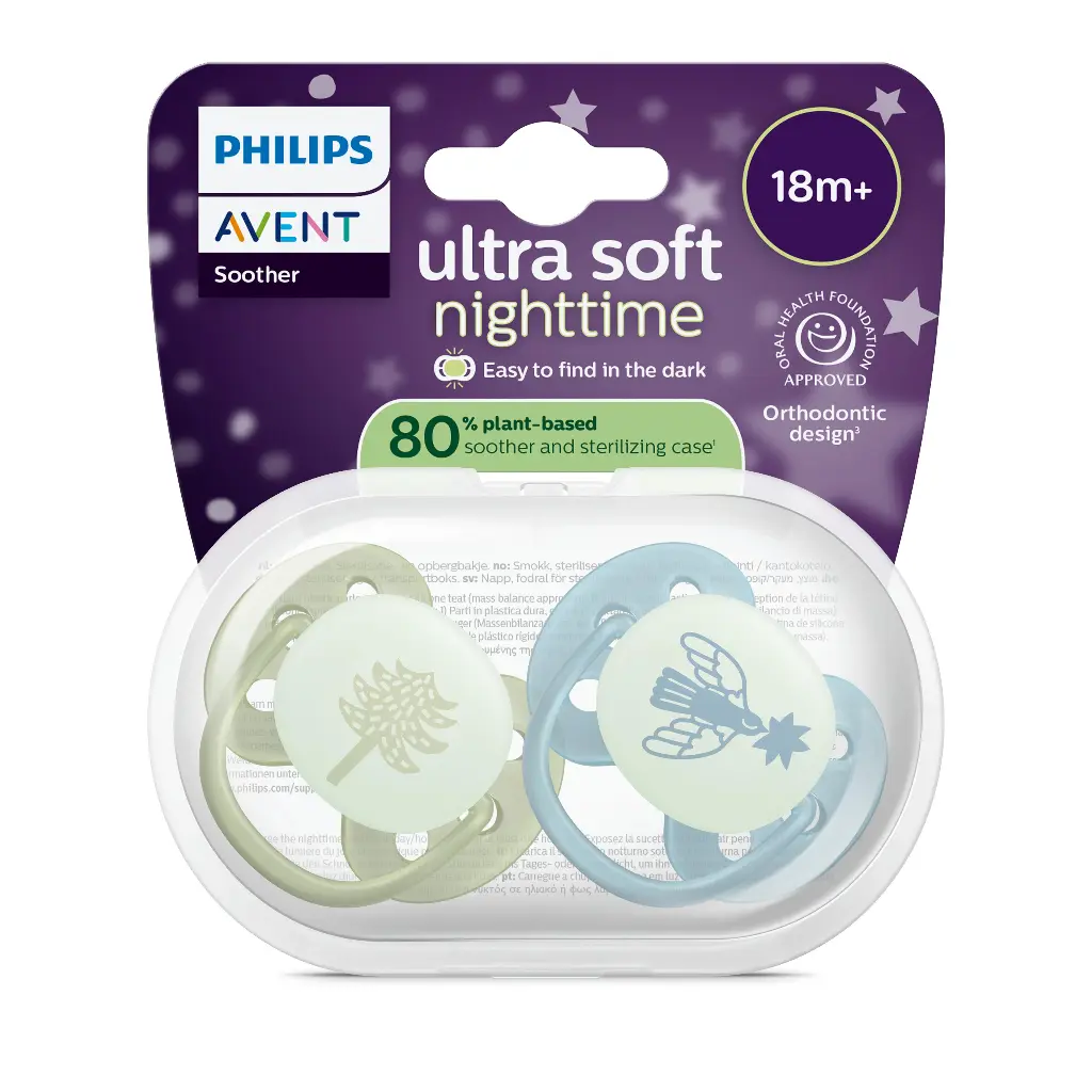 AVENT Ultra Soft Night Time (+18m)-FOSFOR -(SCF094/05)