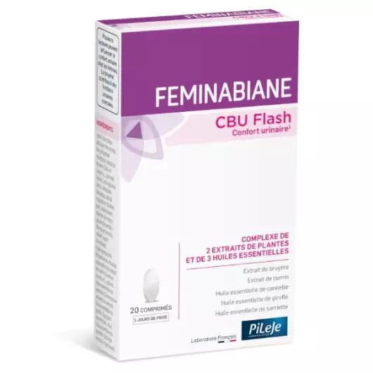 PileJe FEMINABIANE CBU FLASH *20 Tablets