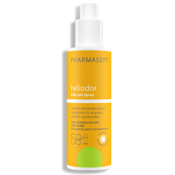 HELIODOR Kids Sun Spray (SPF50+) *165g (Pharmasept) 