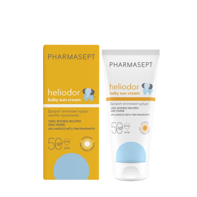HELIODOR BABY Sun Cream (SPF50+) *100ml (Pharmasept) 