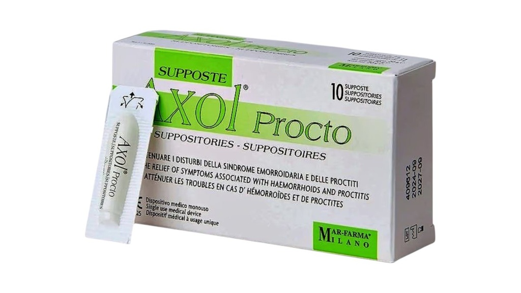 AXOL PROCTO Supposte *10 Pcs