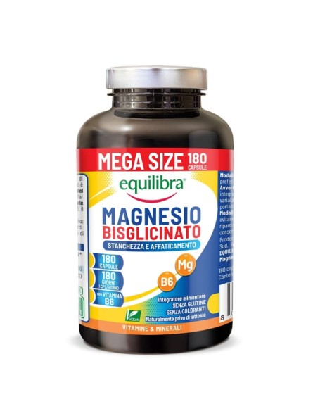 Equilibra Magnesio Bisglicinato (+B6) *180 Capsules