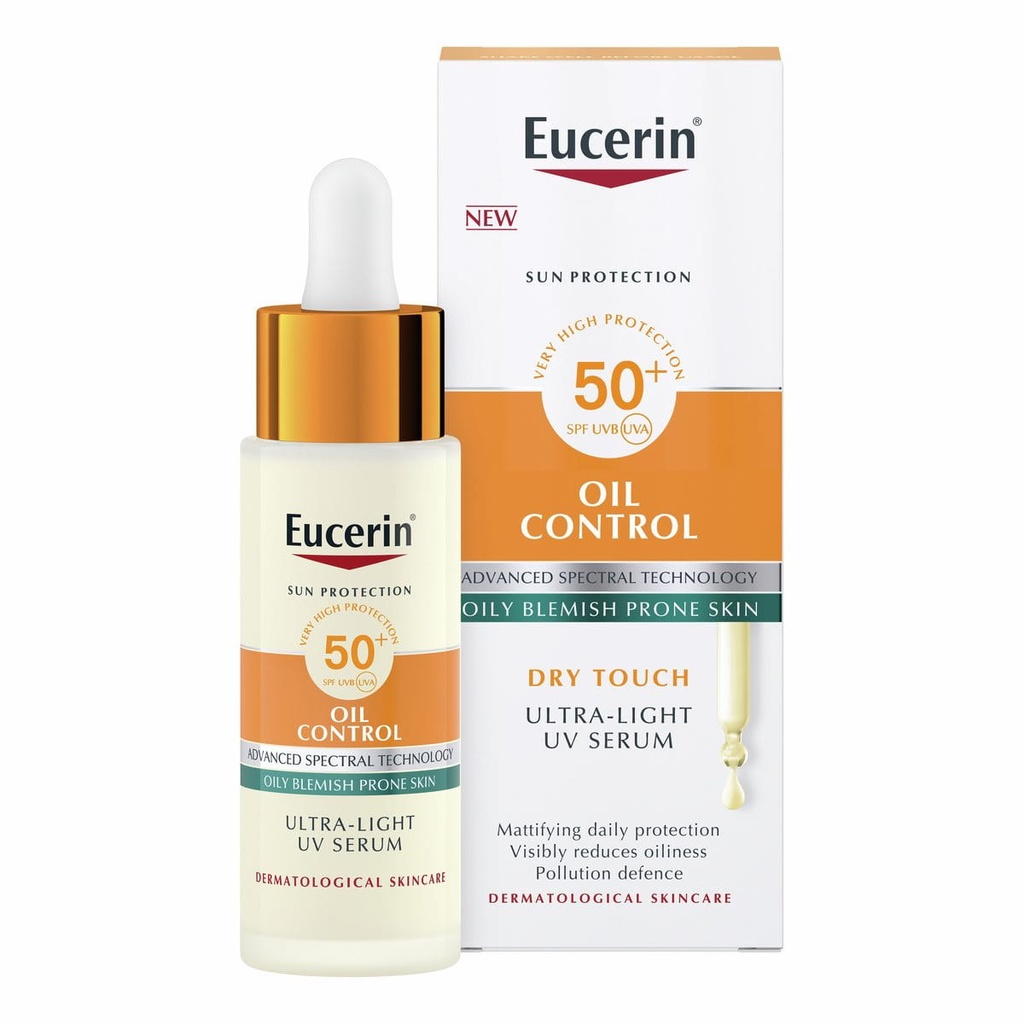 EUCERIN SUN Oil Control Face SERUM (SPF50+) *30ml