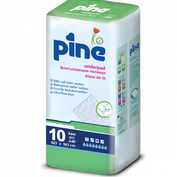 PINE Underpad 60x90cm *10pcs (SHTROJE)