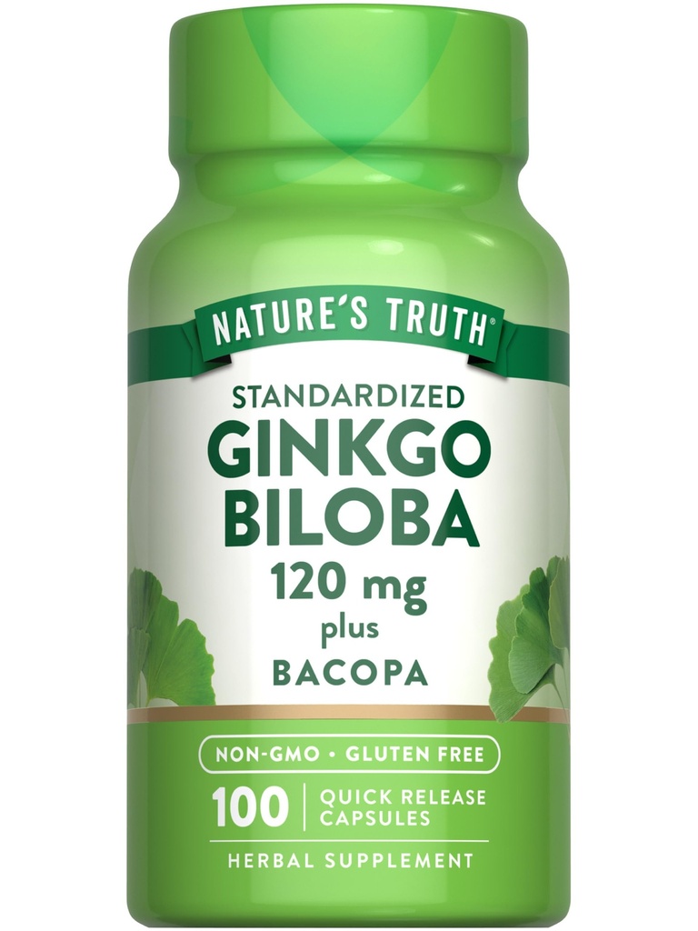 Natures Truth - Ginkgo Biloba 120mg *100 Capsules