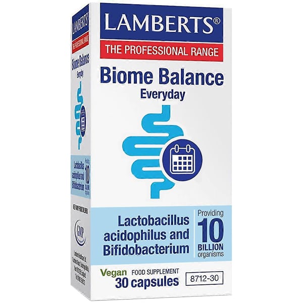 LAMBERTS Biome Balance (Lactobacillus Acidophilus / Bifidobacterum) *30 Capsules
