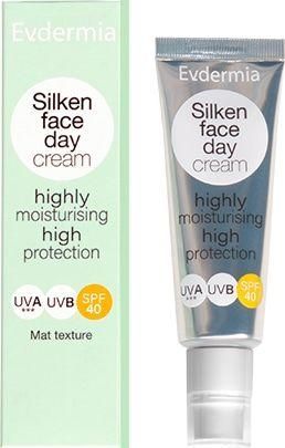EVDERMIA Silken Face DAY CREAM - (Mat SPF40) *50mL