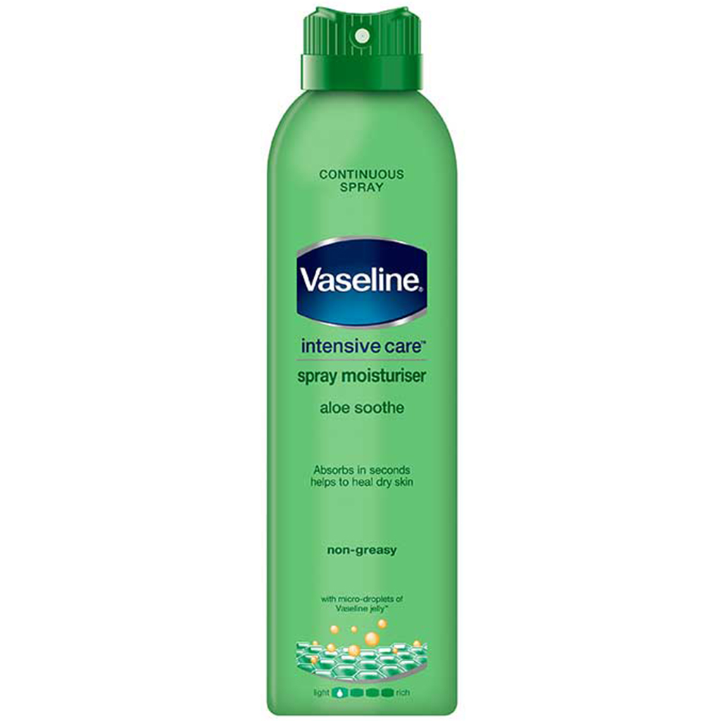 VASELINE Aloe Soothe SPRAY (Body Lotion) *190ml