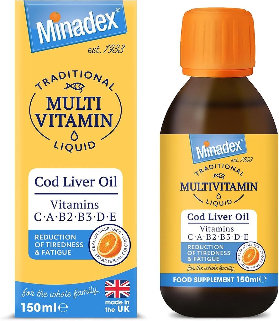 MINADEX Multi Vitamin COD LIVER OIL *150ml