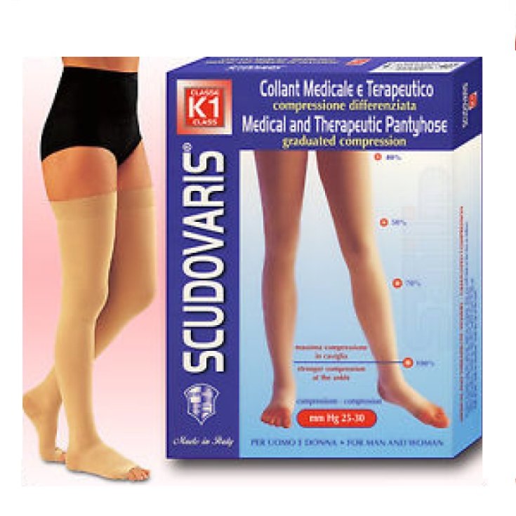 SCUDOVARIS K1- Corape Mbi Gju (mmHg 18-21) (No.3 Large)
